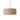Nova Stretch Pendant in Burlap shade, Weathered Brass body, photo 10