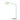 Nova Stretch 87" Arc Floor Lamp in Pool Blue, White shade, photo 18