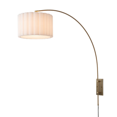 Nova Scalloped Wall Arc Lamp in Default, photo 1