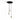 Koncept Combi Pendant 6" Circular 3 Combo Brass Matte Black Canopy Suspension Flush Mount 2-in-1