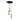 Koncept Combi Pendant 12" Circular 3 Combo Brass Matte Black Canopy 9" Glass Plate Tea Brown Attachment Suspension Flush Mount 2-in-1