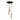 Koncept Combi Pendant 16" Circular 3 Combo Brass Matte Black Canopy Suspension Flush Mount 2-in-1