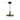Koncept Combi Pendant 6" Brass Matte Black Canopy 9" Metal Plate Brass Attachment Suspension Flush Mount 2-in-1