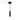 Koncept Combi Pendant 6" Matte Black Matte Black Canopy Suspension Flush Mount 2-in-1