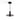 Koncept Combi Pendant 6" Matte Black Matte Black Canopy 9" Glass Plate Dark Grey Attachment Suspension Flush Mount 2-in-1