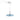 Koncept Combi Pendant 6" Matte White Matte White Canopy 9" Glass Plate Blue Attachment Suspension Flush Mount 2-in-1