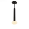 Koncept Combi Pendant 12" Matte Black Matte Black Canopy Glass Ball Attachment Suspension Flush Mount 2-in-1