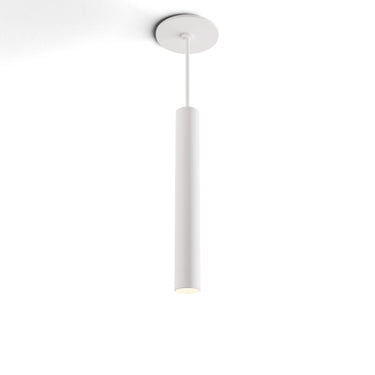 Koncept Combi Pendant 12" Matte White Matte White Canopy Suspension Flush Mount 2-in-1
