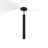 Koncept Combi Pendant 16" Matte Black Matte Black Canopy Suspension Flush Mount 2-in-1