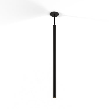 Koncept Combi Pendant 36" Matte Black Matte Black Canopy Suspension Flush Mount 2-in-1