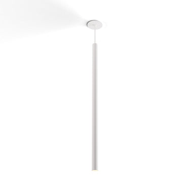 Koncept Combi Pendant 36" Matte White Matte White Canopy Suspension Flush Mount 2-in-1