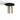 Koncept Combi Pendant 16" Circular 3 Combo Brass Matte Black Canopy Suspension Flush Mount 2-in-1