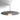 Koncept Combi Pendant 12" Matte White Matte White Canopy 20" Acoustic Panel Charcoal Attachment Glass Ball Attachment Suspension Flush Mount 2-in-1