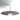 Koncept Combi Pendant 12" Matte White Matte White Canopy 20" Acoustic Panel Charcoal Attachment Glass Ball Attachment Suspension Flush Mount 2-in-1