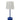 House of Troy Sawyer Cobalt/Satin Nickel Table Lamps with USB