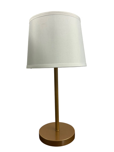 House of Troy Sawyer Table Lamp with USB port in Heritage Gold Finish
