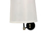 House of Troy Sawyer Black/Satin Nickel Wall Swing Lamp