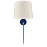 House of Troy Sawyer Cobalt/Satin Nickel Wall Swing Lamp