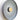 Totem Sconce Metal by Pablo – Slate Blue 22" shade, Black/Brass