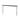 Koncept Sobre 36" Through Table Mounted Warm Light Metallic Black