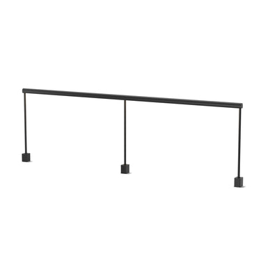 Koncept Sobre 2 x 36" Desk Clamp Mounted Warm Light Metallic Black