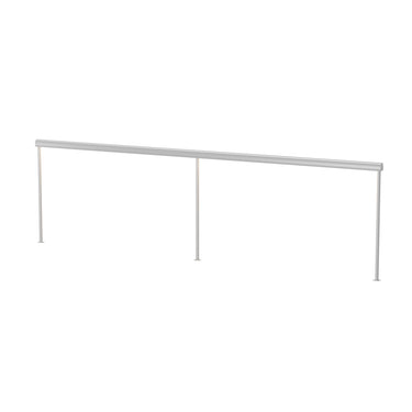 Koncept Sobre 2 x 36" Through Table Mounted Warm Light Silver