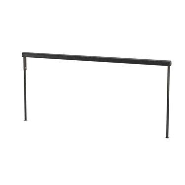 Koncept Sobre 46" Through Table Mounted Occupancy Sensor Dimmer Control Warm Light Metallic Black
