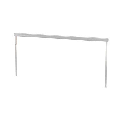 Koncept Sobre 46" Through Table Mounted Occupancy Sensor Dimmer Control Warm Light Silver