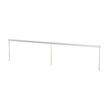 Koncept Sobre 2 x 46" Through Table Mounted Occupancy Sensor Dimmer Control Warm Light Silver