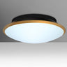 Silk 12 in Opal/Gold glass, straight-on | Besa Lighting – Besa photographs the Silk 16; the Silk 12 is the same design in a smaller size