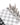 Detail 1: Stainless Steel Chicago architecture chess pieces by Skyline Chess on the carrara marble board