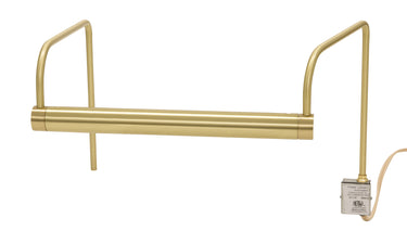 House of Troy Slim-Line 11" Satin Brass Plug-In Picture Lights