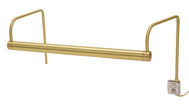House of Troy Slim-Line 16" Satin Brass Plug-In Picture Lights
