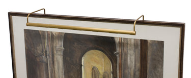 House of Troy Slim-Line 40" Weathered Brass Plug-In Picture Lights