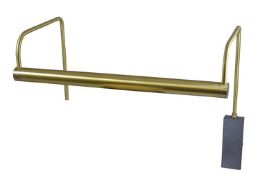 House of Troy Slim-Line 15" LED Plug-In Picture Lights in Satin Brass