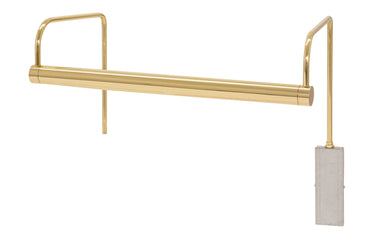 House of Troy Slim-Line 15" LED Plug-In Picture Lights in Polished Brass