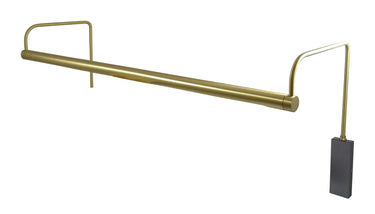 House of Troy Slim-Line 29" LED Plug-In Picture Lights in Satin Brass