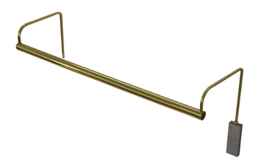 House of Troy Slim-Line 29" LED Plug-In Picture Lights in Polished Brass