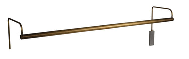 House of Troy Slim-Line 43" LED Plug-In Picture Lights in Antique Brass