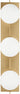 Orbel 3-Light Frosted Globe Bath - front
