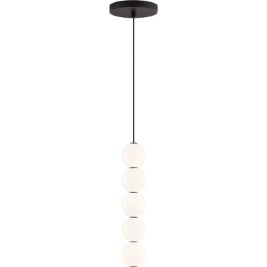 Nightshade Black Orbet 5-Light by Sean Lavin, clean studio shot