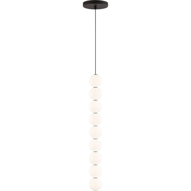Nightshade Black Orbet 9-Light by Sean Lavin, clean studio shot