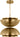 Shanti Modern Double Pendant Light by Visual Comfort Modern - brass product view
