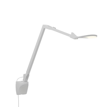 Koncept Splitty Reach Warm Light Matte White Wall Mount