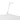 Splitty LED Desk Lamp – Matte White, Two-Piece Desk Clamp