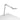 Splitty Reach LED Desk Lamp – Silver, Through-Table Mount