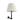 House of Troy Studio industrial black wall lamp with fabric shade (pin up only)