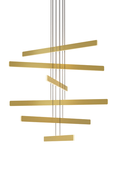Koncept Sub Pendant Circular 6 Gold