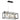 Safranner LED Rectangle Chandelier Black and Gold HA05057