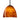 Amber Cloud blown glass pendant light hanging above a modern kitchen island
